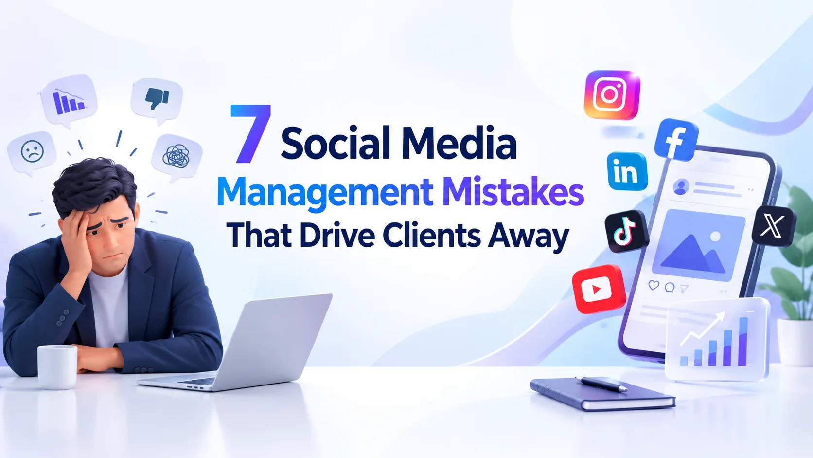 7 Social Media Management Mistakes That Drive Clients Away